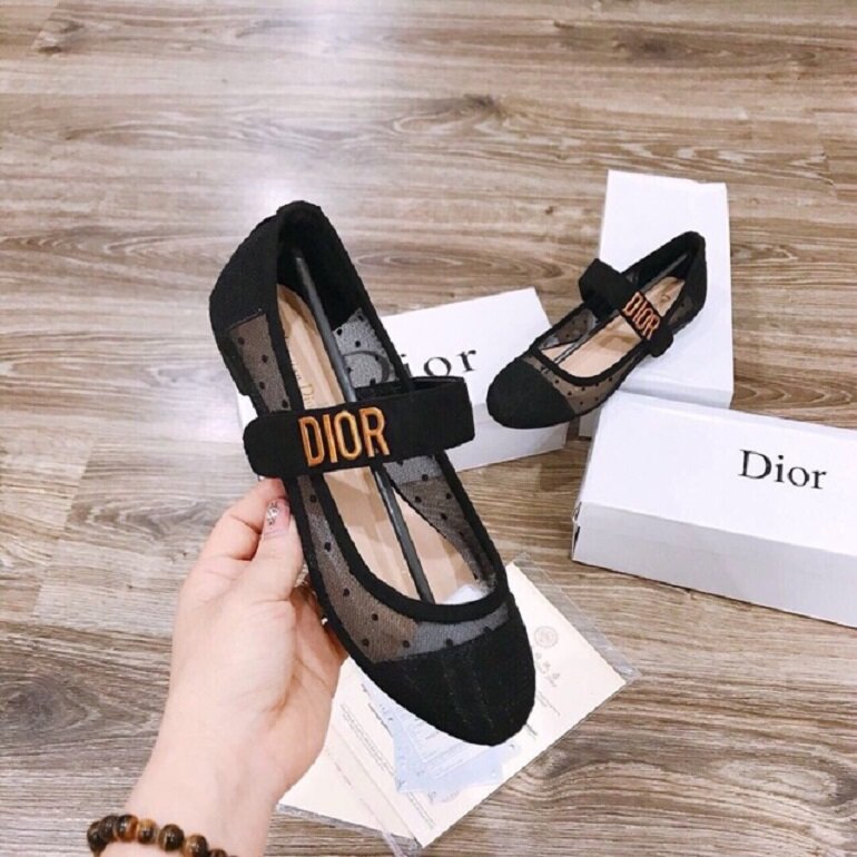 giày búp bê dior cao cấp