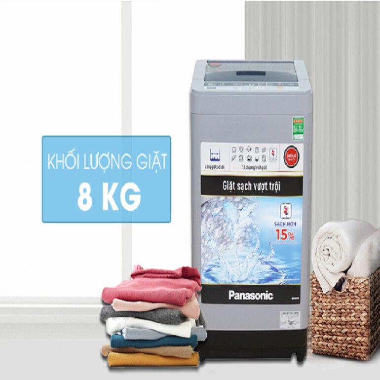 máy giặt panasonic 8kg bao nhiêu tiền