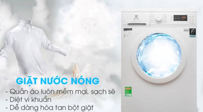Máy giặt Electrolux 8 Kg EWF8025DGWA.