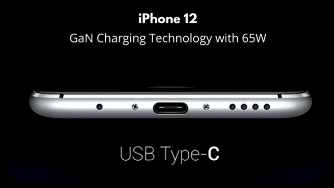 cổng sạc trên iphone 12