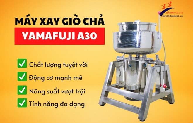 Máy xay giò chả Yamafuji - A30