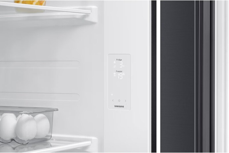 Tủ lạnh side by side Samsung RS70F65Q3FSV giảm tới 12 triệu đồng, trang bị AI cực thông minh