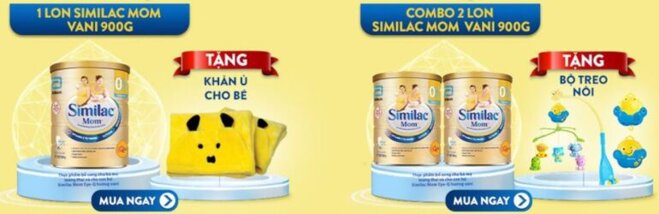 Soi khuyến mại sữa Similac Mom quà tặng là gì?