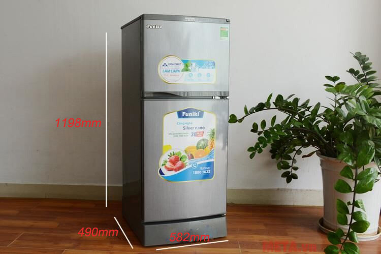 Tủ lạnh Funiki FR-135CD 135 lít - Giá tham khảo: 3.150.000 vnd