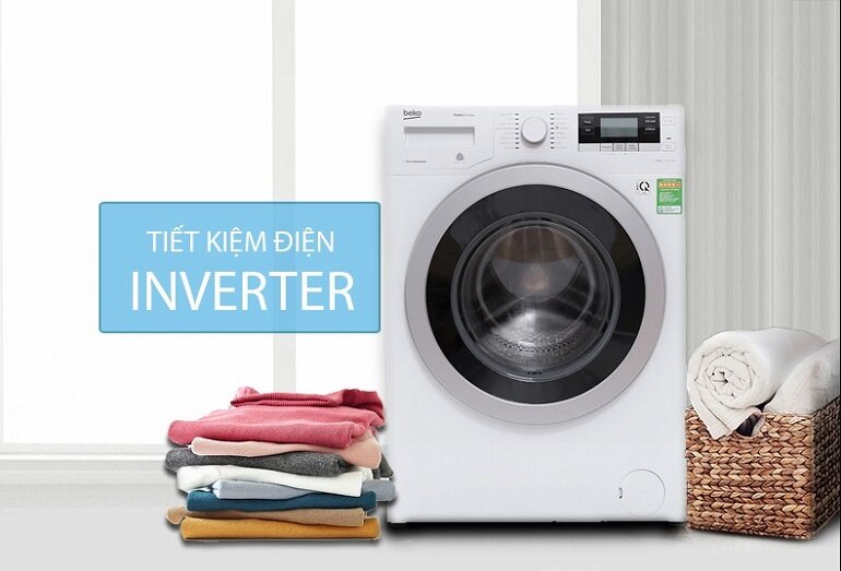 Máy giặt 8kg Beko Inverter phù hợp với mọi không gian từ nhỏ nhắn đến rộng rãi