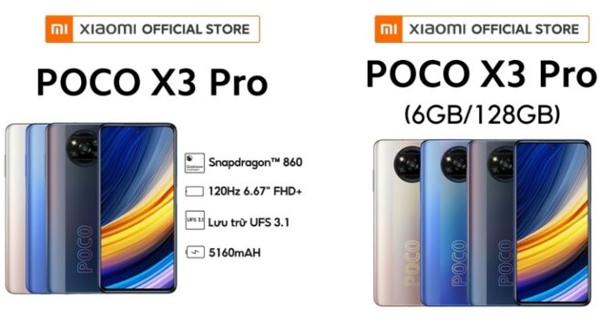 điện thoại xiaomi x3 pro