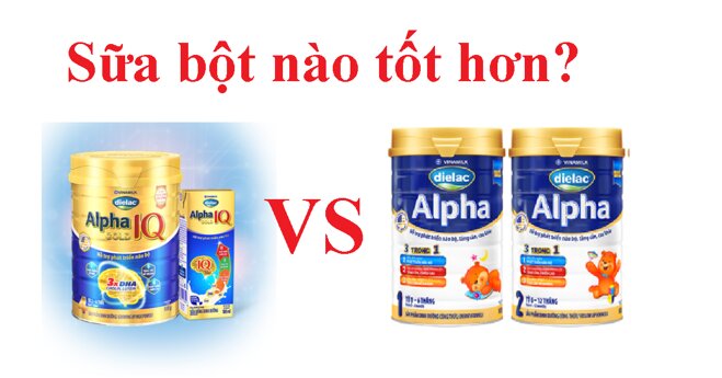 Đánh giá sữa Dielac Alpha Gold IQ - Liệu có tốt hơn sữa bột Alpha cũ của Vinamilk không?