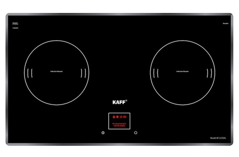 Bếp từ âm 2 vùng nấu Kaff KF-LCD2IG sang trọng, hiện đại và an toàn