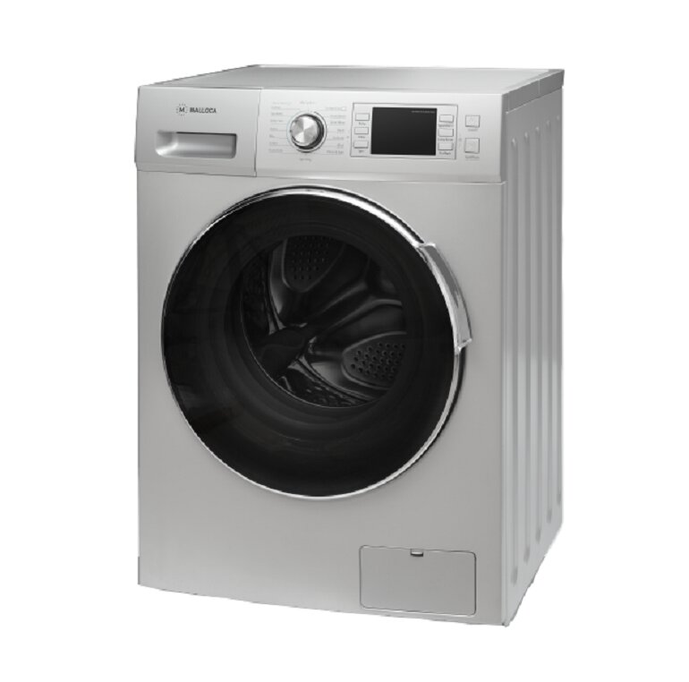 Kiểu dáng hiện đại, tối giản của máy giặt Malloca 9kg MWM-09SIL