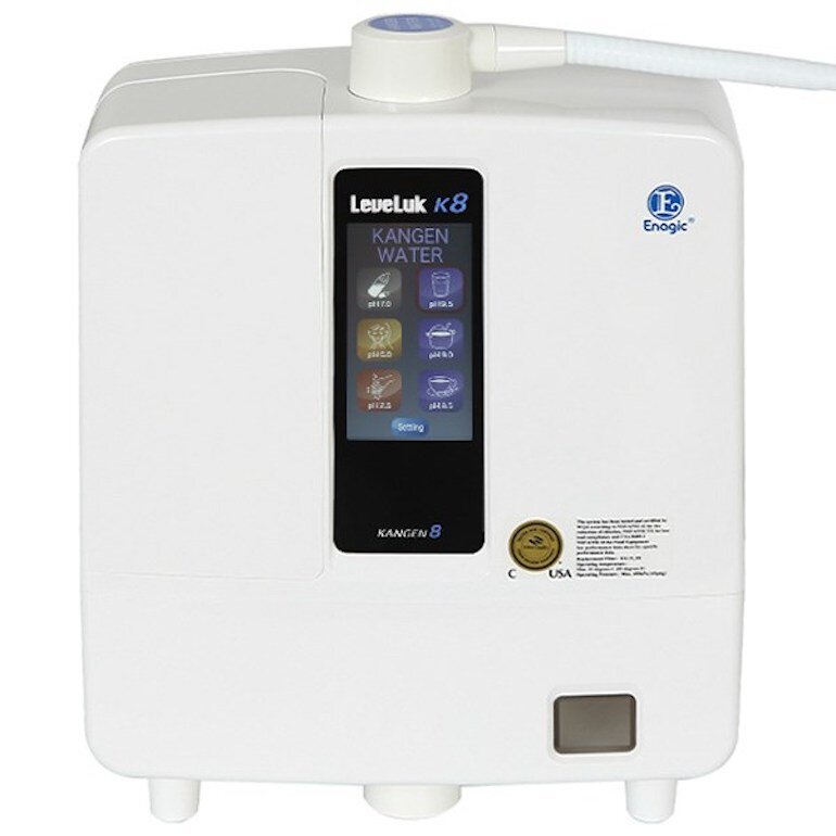 Máy lọc nước Kangen Leveluk K8 là thiết bị y tế nổi tiếng đến từ thương hiệu Enagic của Nhật Bản, đã có mặt trên 150 quốc gia trên thế giới.