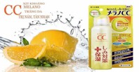 Da thâm nám sử dụng ngay xịt khoáng CC Melano
