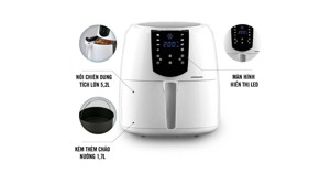 Đặc điểm nổi bật của nồi chiên không dầu Lock&Lock EJF357WHT