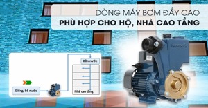 Đặc điểm và lưu ý khi sử dụng máy bơm nước Panasonic GP-250JXK