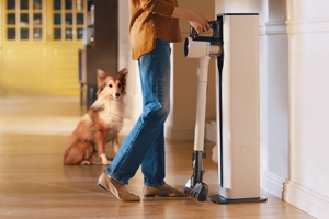 Đánh bay mọi vết bẩn chỉ trong nháy mắt với máy hút bụi LG CordZero A9T-ULTRA