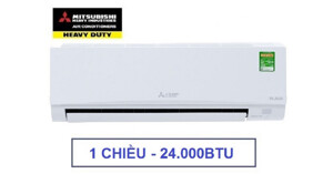 Đánh giá 3 mẫu điều hòa Mitsubishi 24000 BTU 1 chiều 2021.