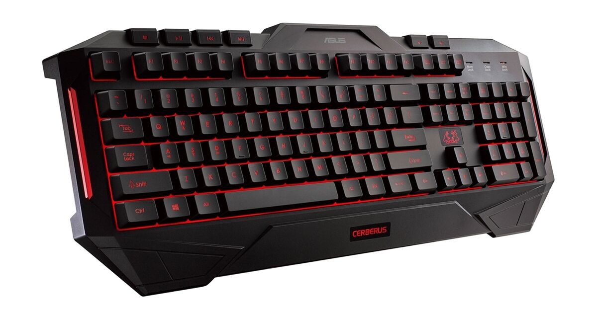 Đánh giá bàn phím giả cơ Asus Cerberus