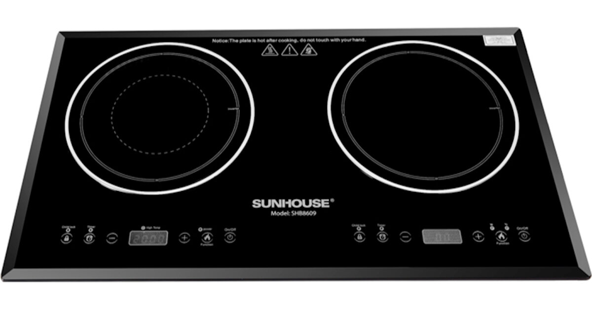 Đánh giá bếp đôi điện từ hồng ngoại Sunhouse SHB8609 có tốt không?