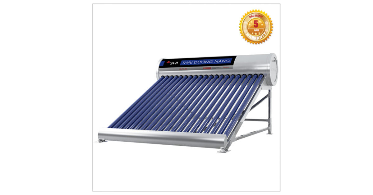 Đánh giá bình thái dương năng Sơn Hà Gold 58: giá rẻ nhưng có tốt không?