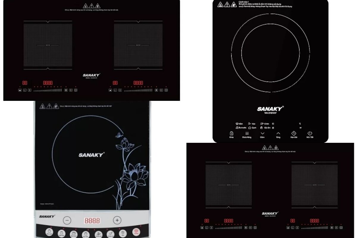 Đánh giá các mẫu bếp từ Sanaky đáng mua nhất 2023