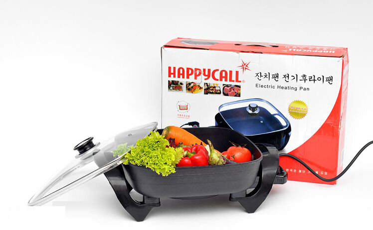 Đánh giá chảo lẩu nướng điện Happy Call đá hoa cương 32f có tốt không