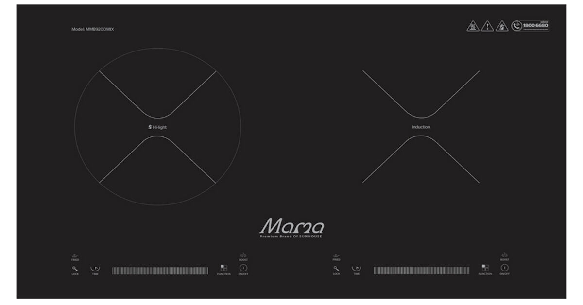 Đánh giá chất lượng bếp điện từ hồng ngoại Sunhouse mama mmb9200mix