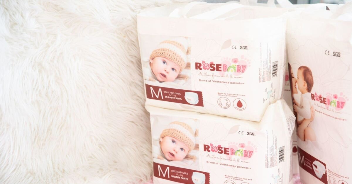 Đánh giá chất lượng của bỉm Rose Baby chi tiết