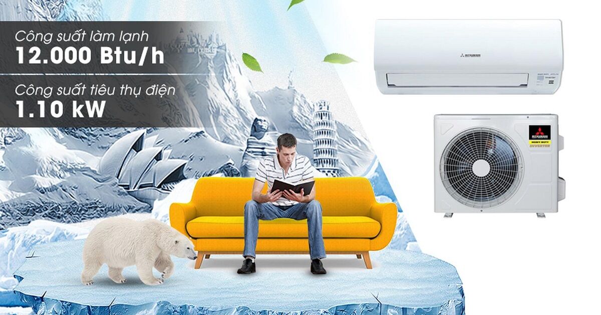Đánh giá chất lượng máy lạnh Mitsubishi Heavy 1.5HP Inverter SRK13YXP-W5