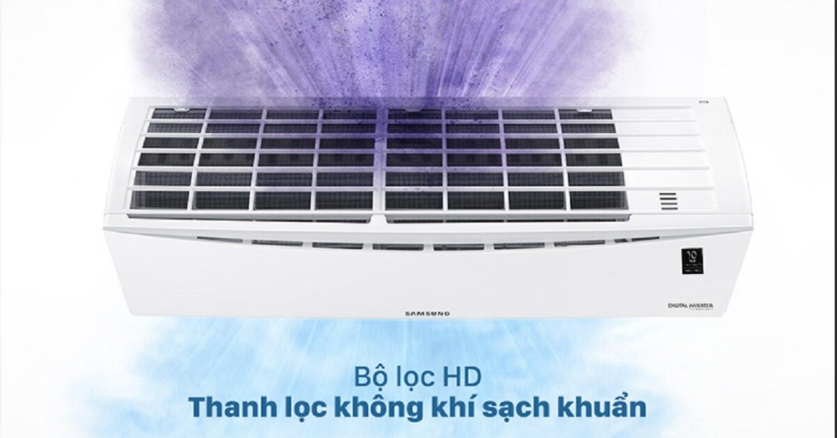 Đánh giá chất lượng máy lạnh Samsung Inverter 1 HP AR09TYHQASINSV