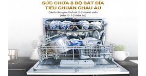 Đánh giá chất lượng máy rửa bát Nagakawa 8 bộ NK8D01M có nên mua không?