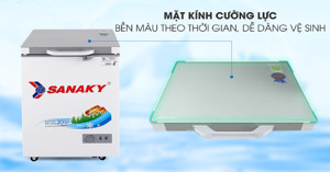 Đánh giá chất lượng, thiết kế của tủ đông Sanaky 100L VH-1599HYK
