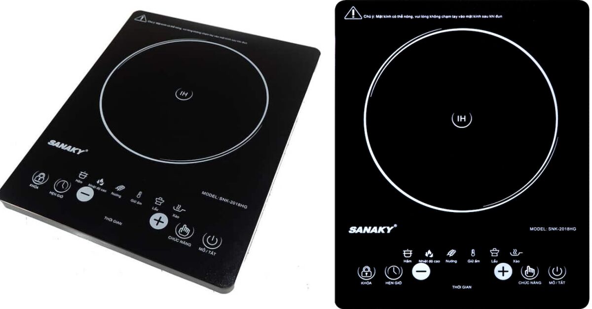 Đánh giá chi tiết bếp hồng ngoại Sanaky snk-2018hg mới nhất 2023
