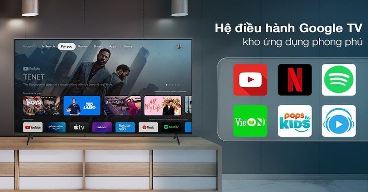 Đánh giá chi tiết Google Tivi Sony 4K 65 inch KD-65X75WL