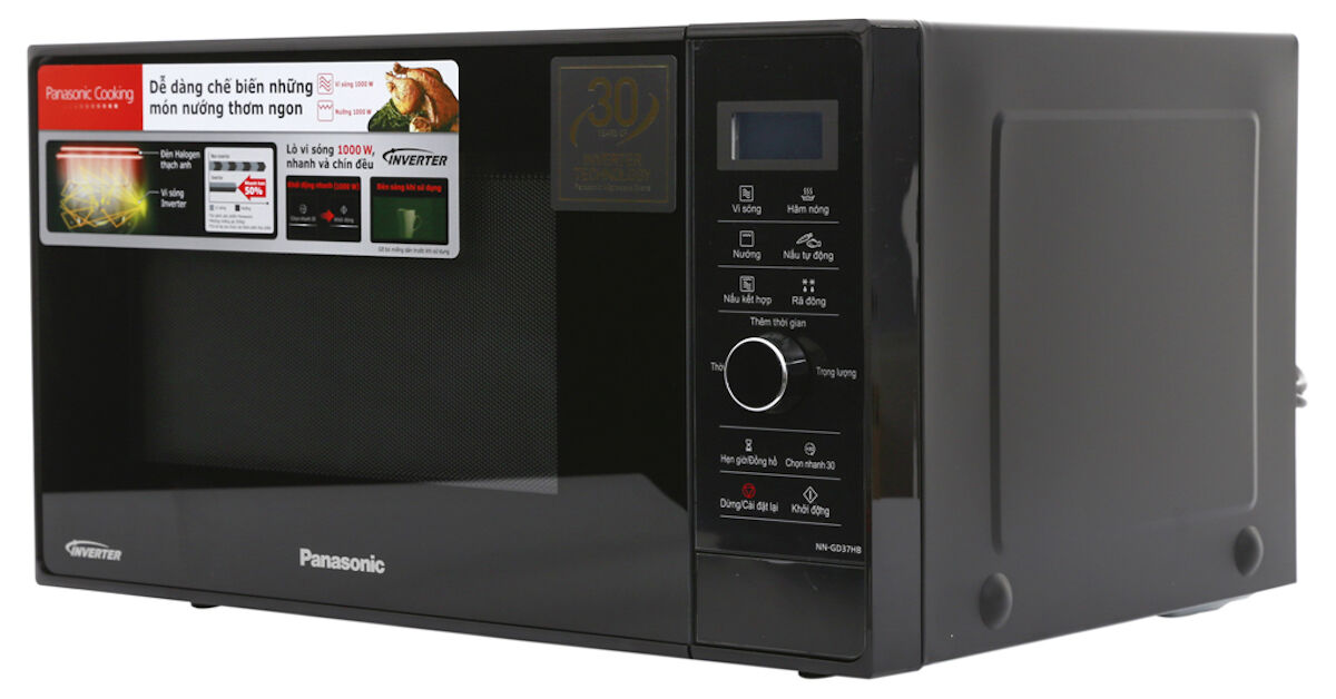 Đánh giá chi tiết lò vi sóng Panasonic NN-GD37HBYUE