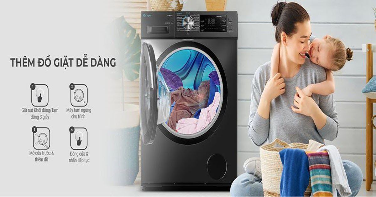 Đánh giá chi tiết máy giặt Casper WF-95I140BGB