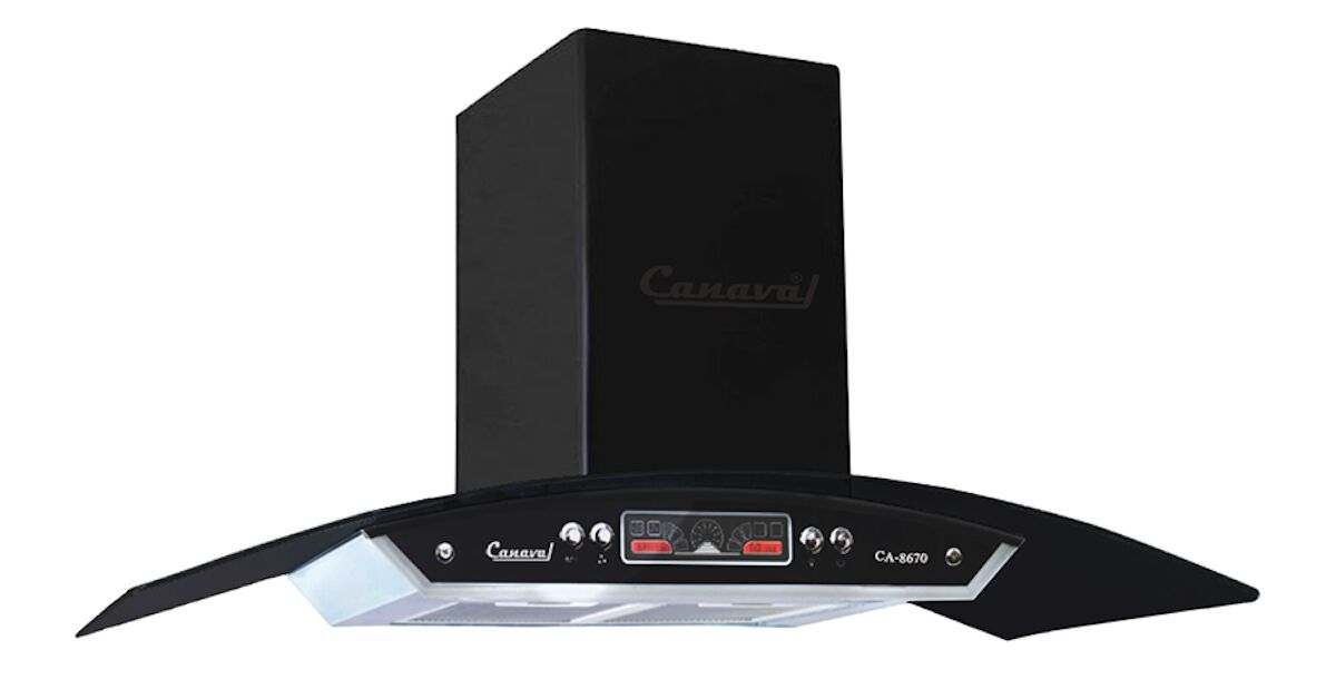 Đánh giá chi tiết máy hút mùi Canaval CA8670G bạn nên biết
