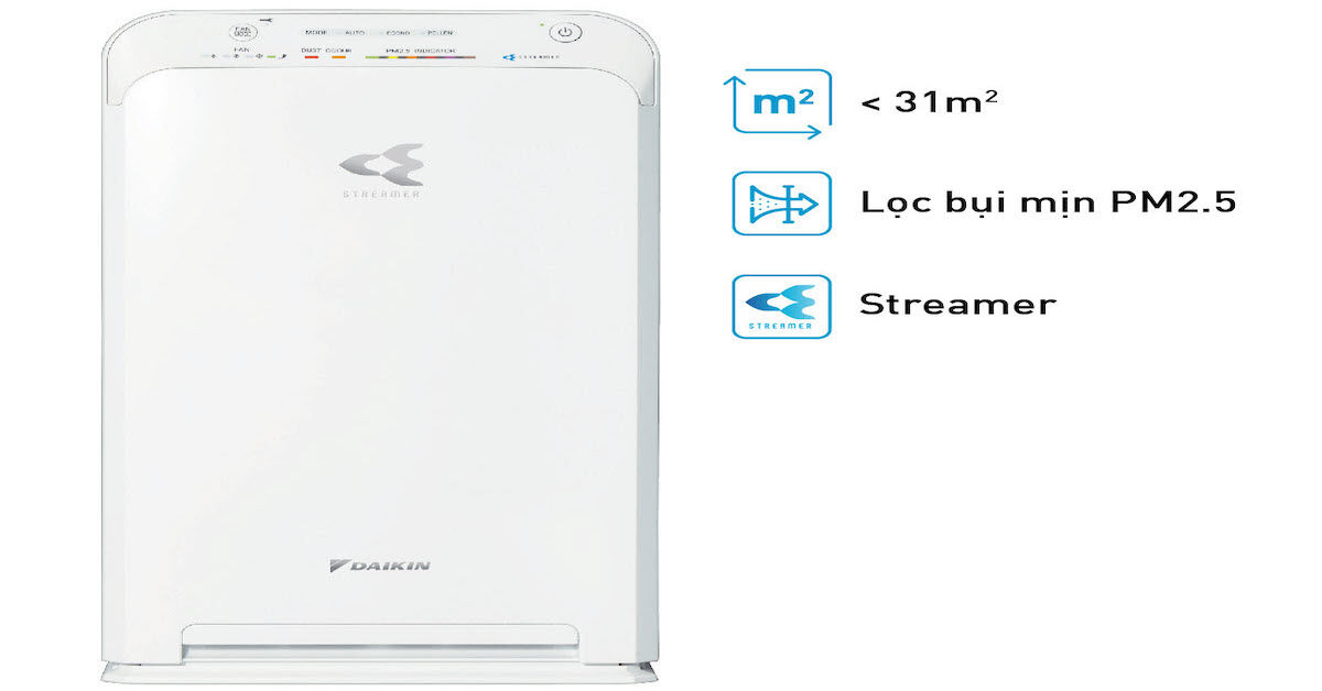 Đánh giá chi tiết máy lọc không khí Daikin MC40UVM6