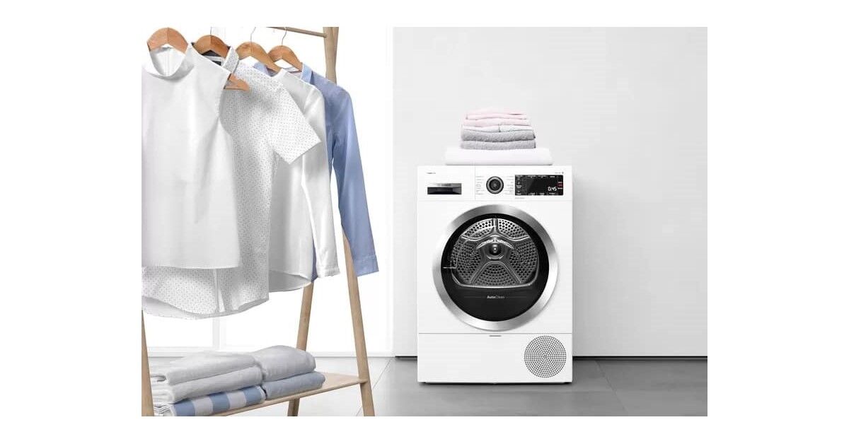 Đánh giá chi tiết máy sấy quần áo Bosch WTW85460BY