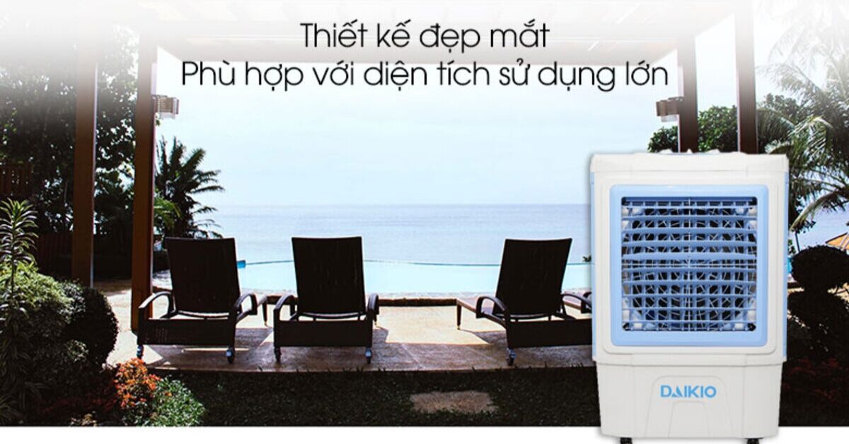Đánh giá chi tiết quạt làm mát không khí Daikio DK-5000C