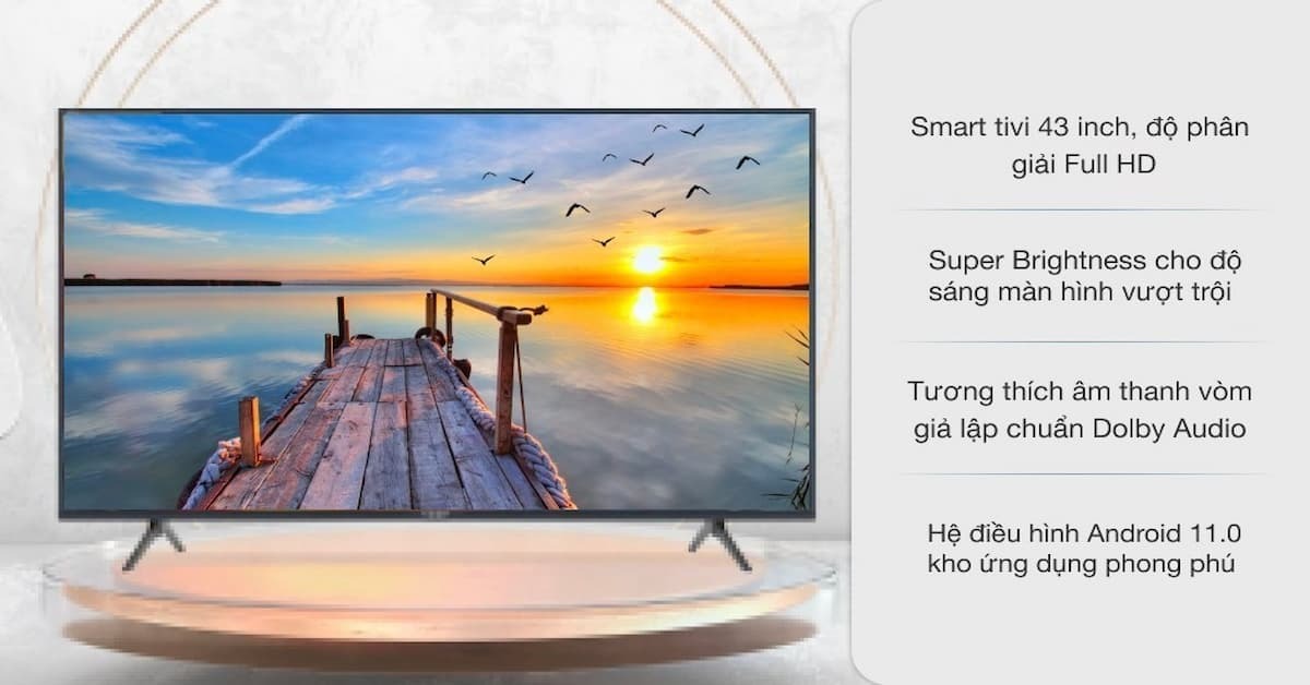 Đánh giá chi tiết Smart Tivi Casper Full HD 43 inch 43FG5200