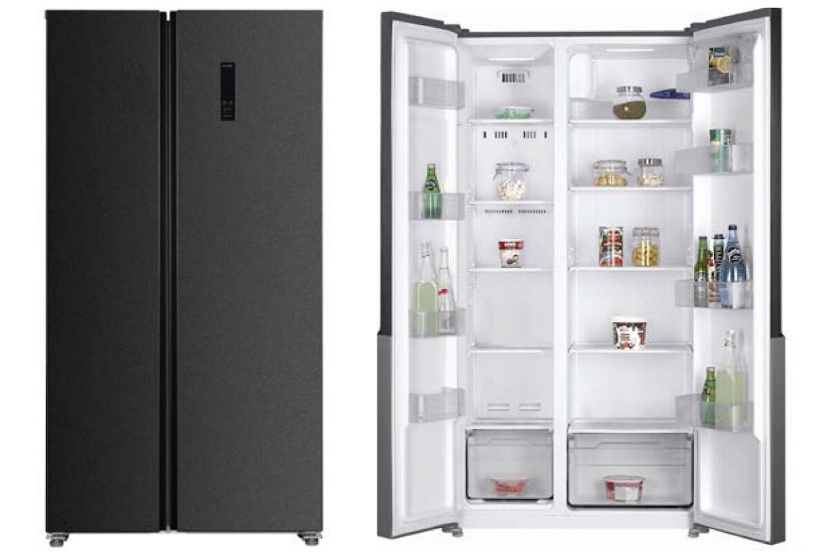 Đánh giá chi tiết tủ lạnh Side by Side Hafele Inverter 532L HF-SB5321FB 534.14.021