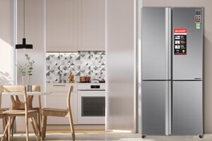 Đánh giá chi tiết tủ lạnh Sharp Inverter 655 lít SJ-FXPI689V-RS