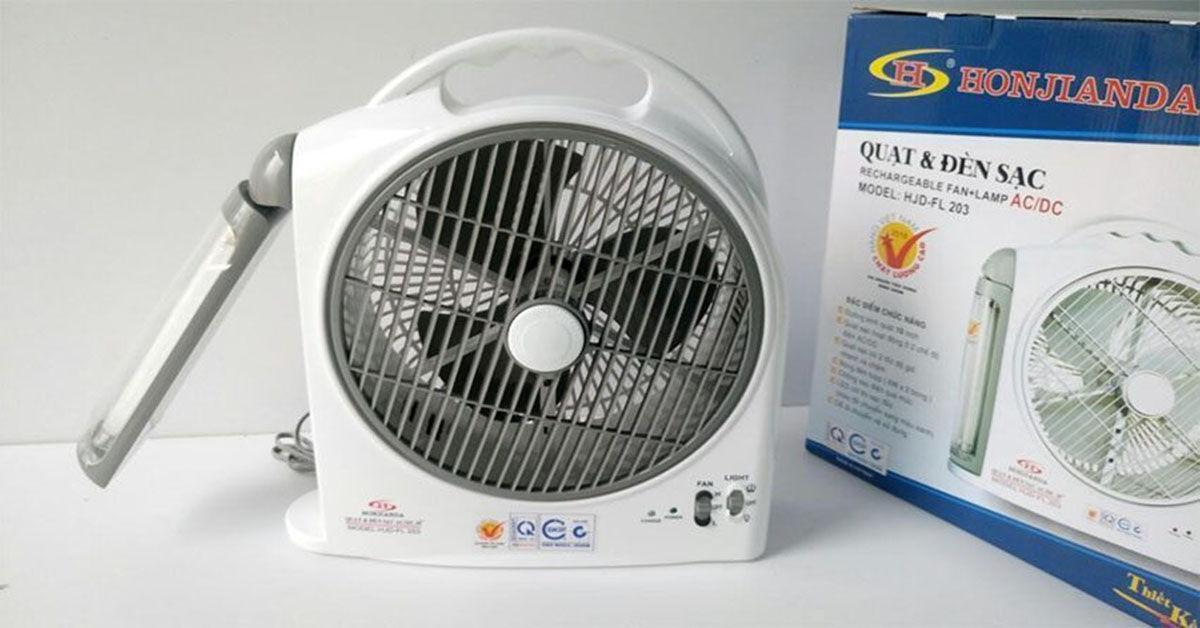 Đánh giá chi tiết về dòng quạt tích điện Honjianda HJD-FL203