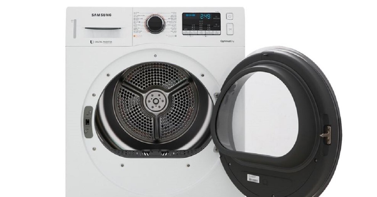 Đánh giá chi tiết về máy sấy quần áo Samsung 9 kg DV90M5200QW/SV
