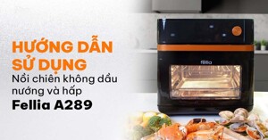Đánh giá chi tiết về nồi chiên không dầu Fellia A289