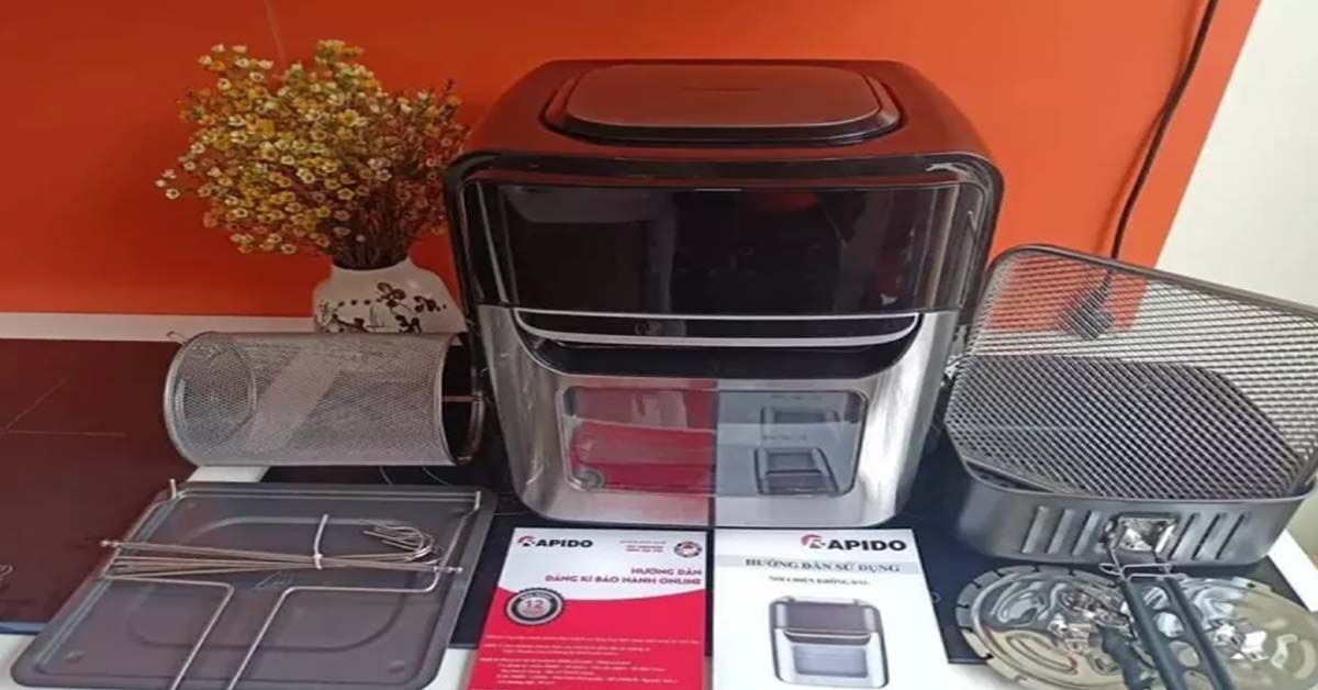 Đánh giá chi tiết về nồi chiên không dầu Rapido RAF-12D