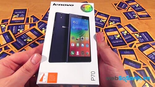 Đánh giá chiếc điện thoại thông minh P70 của Lenovo