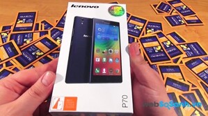 Đánh giá chiếc điện thoại thông minh P70 của Lenovo