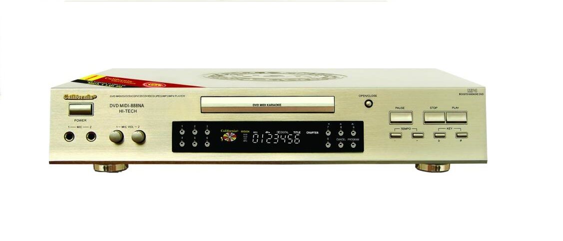 Đánh giá Đầu karaoke California MIDI-888K, đáp ứng mọi nhu cầu giải trí