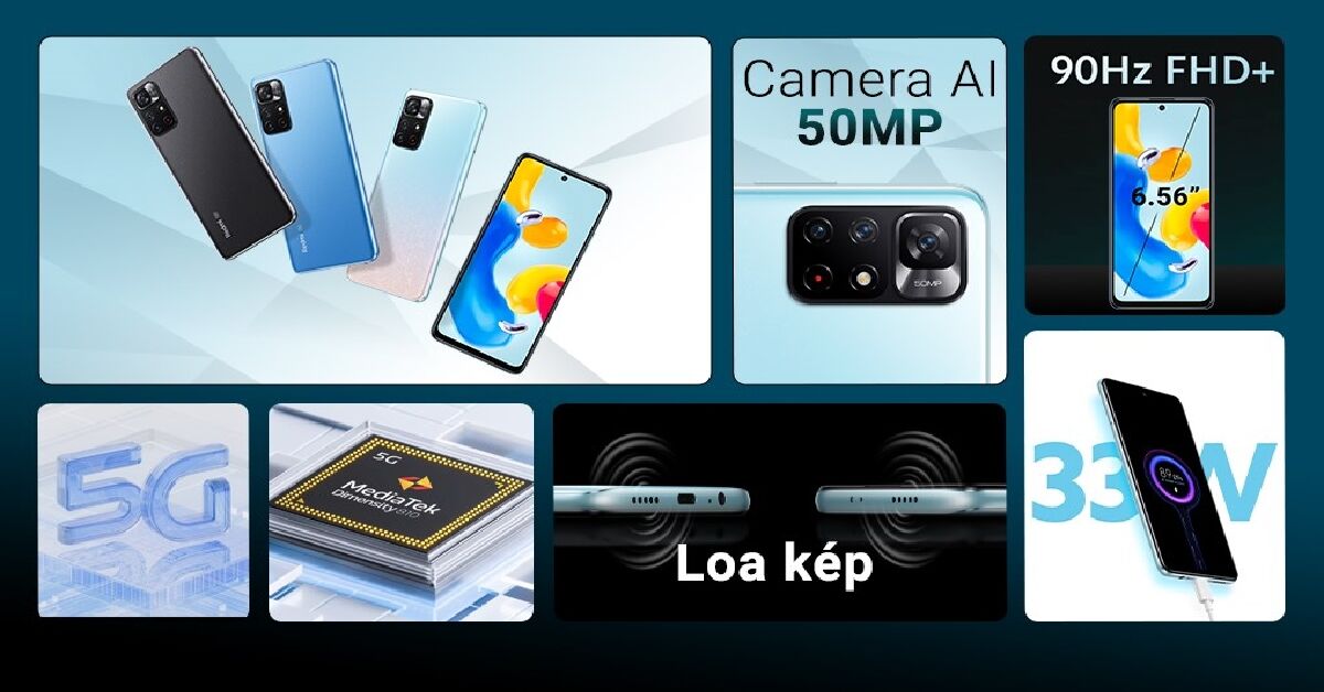 Đánh giá điện thoại Xiaomi Redmi Note 11s 5G