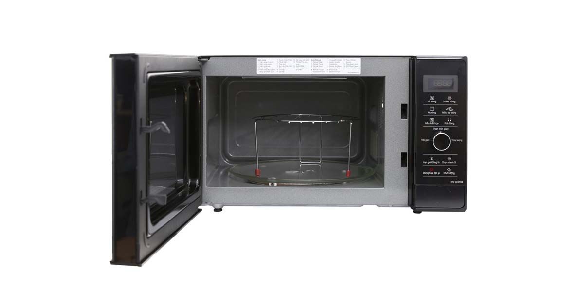 Đánh giá lò vi sóng Panasonic NN-GD37HBYUE chi tiết nhất